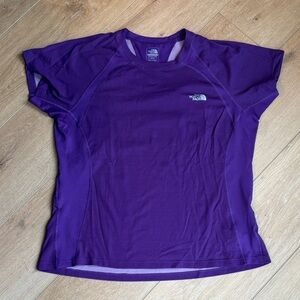 Women’s The North Face Purple Performance Athletic Tee, flight series